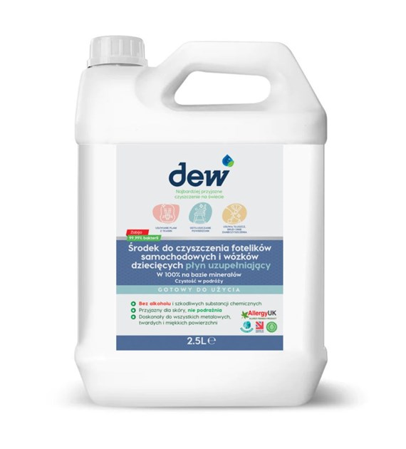 DEW, Środek do czyszczenia fotelików samochodowych i wózków dziecięcych, 2,5 L