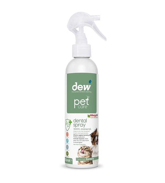 DEW, Spray do pielęgnacji jamy ustnej dla zwierząt, 250 ml