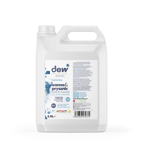 DEW, Środek do czyszczenia wanny i prysznica, 2,5l