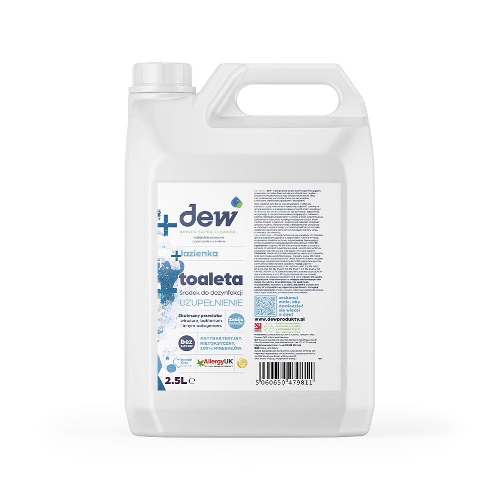 DEW, Środek do dezynfekcji toalet, 2,5l
