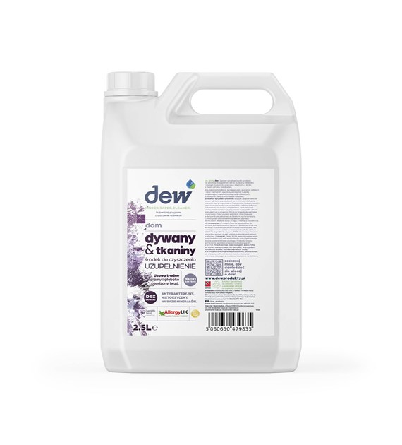 DEW, Środek do czyszczenia dywanów, tapicerek i tkanin, 2,5l