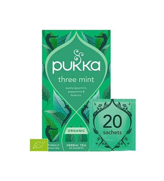PUKKA, Herbata Miętowa Rozkosz (3 rodzaje mięty)