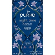 PUKKA, Herbata BIO Night Time (owies, lawenda, lipa), 20 saszetek