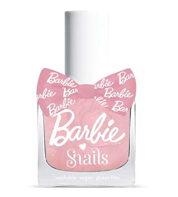 Snails, Zmywalny Lakier do paznokci dla dzieci Barbie, Shine Bright, 10,5 ml