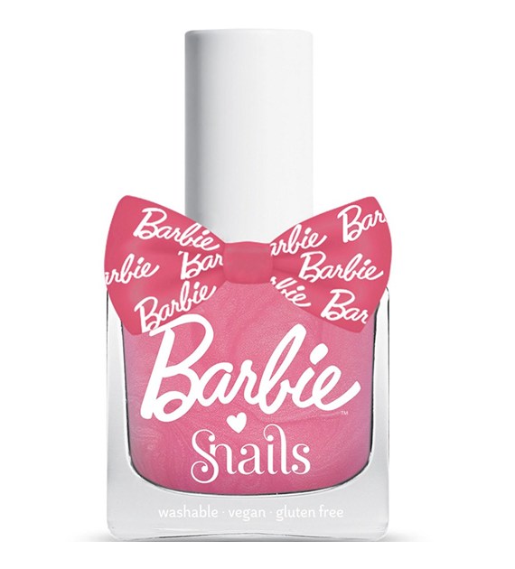 Snails, Zmywalny Lakier do paznokci dla dzieci Barbie, Hello World, 10,5 ml