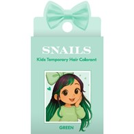 Snails, Zmywalna kreda do włosów dla dzieci, Zielona, 3g