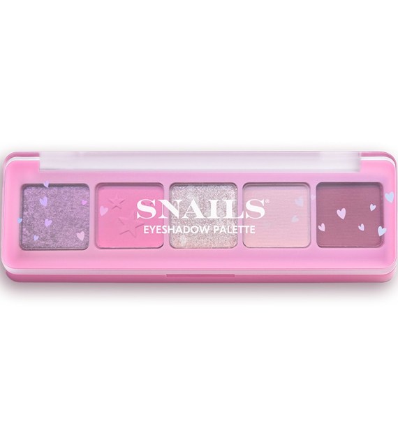 Snails, Paletka cieni do powiek dla dzieci, Różowa, 4,1 g