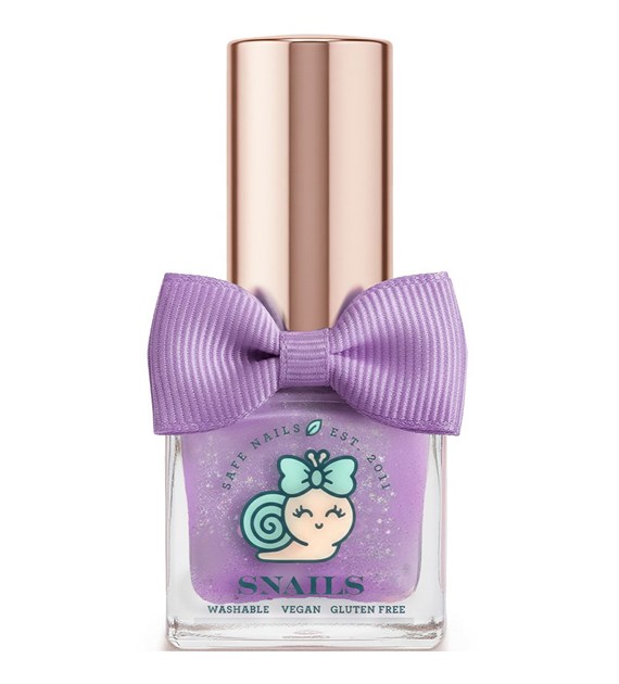 Snails, Biopochodny, Zmywalny Lakier do paznokci dla dzieci, Wild Tulip, 5 ml