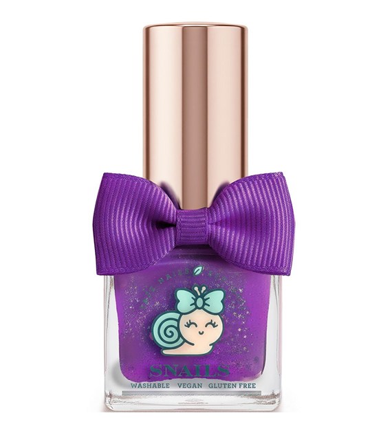 Snails, Biopochodny, Zmywalny Lakier do paznokci dla dzieci, Raspberry Pie, 5 ml