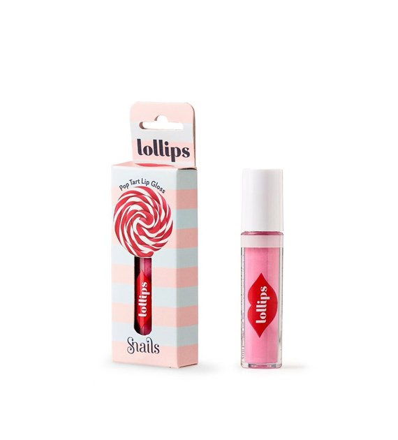 Snails, Lollips Pop Tart, Różowy błyszczyk do ust dla dzieci, 3 ml