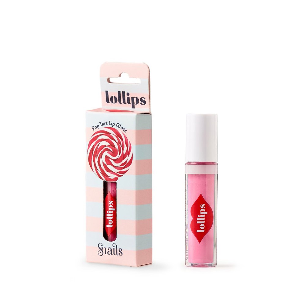 Snails, Lollips Pop Tart, Różowy błyszczyk do ust dla dzieci, 3 ml