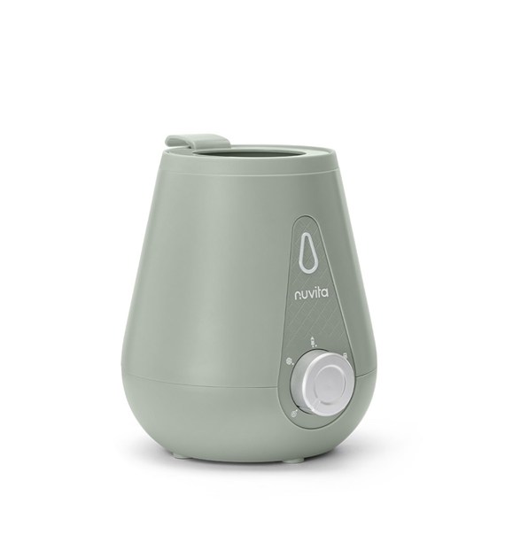 Nuvita, Podgrzewacz do butelek Dom&Auto, adapter samochodowy w zestawie, Szałwiowa Zieleń