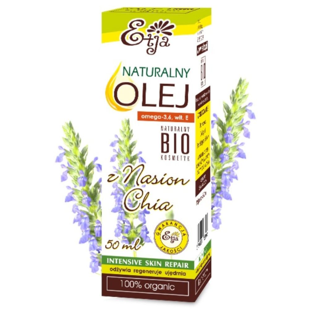 Etja, Olej z nasion chia BIO, 50 ml