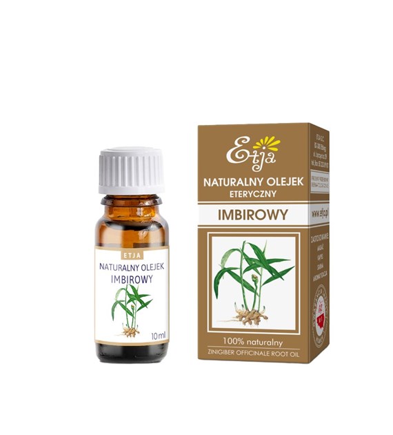 Etja, Naturalny olejek eteryczny imbirowy, 10 ml