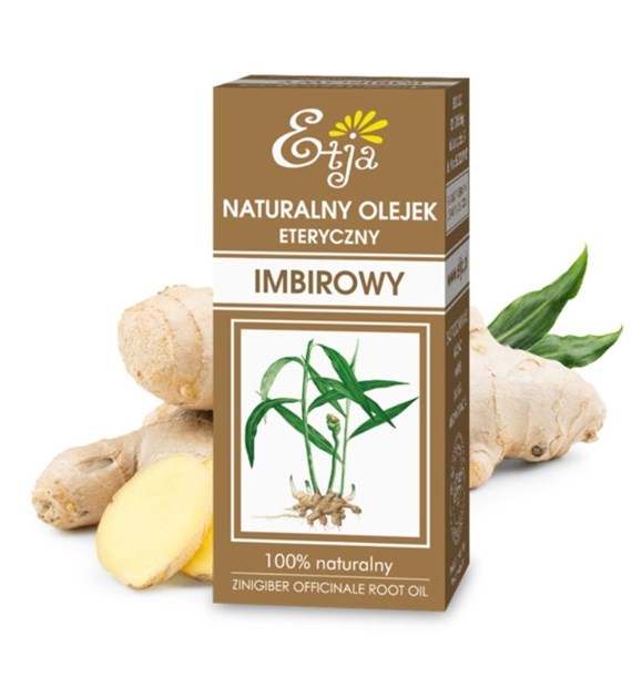 Etja, Naturalny olejek eteryczny imbirowy, 10 ml