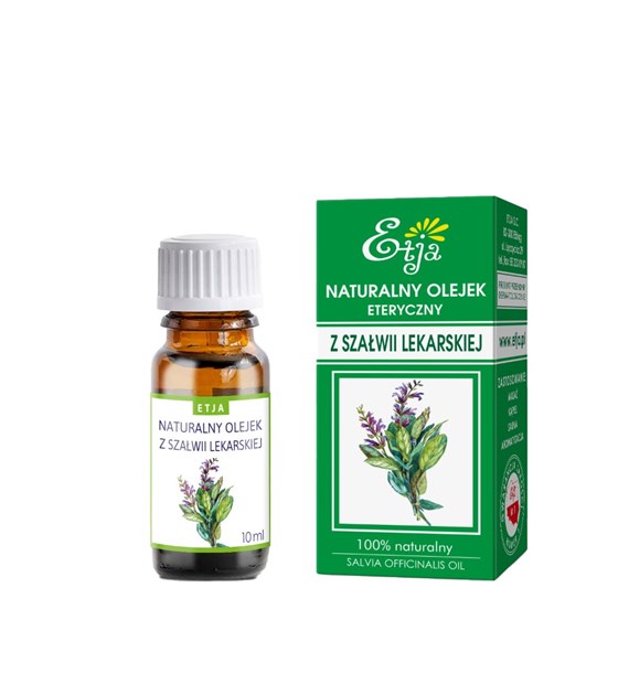 Etja, Naturalny olejek eteryczny z szałwii lekarskiej, 10 ml
