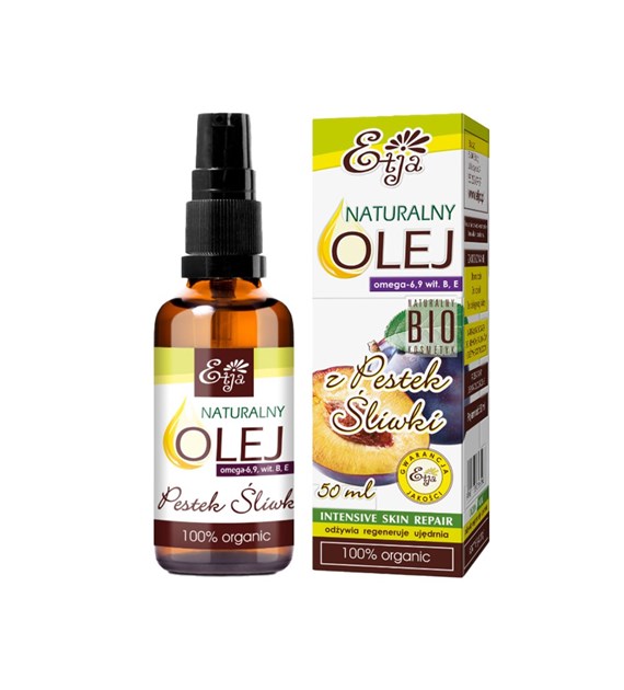 Etja, Naturalny olej z pestek śliwki, 50 ml