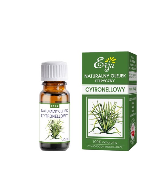 Etja, Naturalny olejek eteryczny cytronellowy, 10 ml