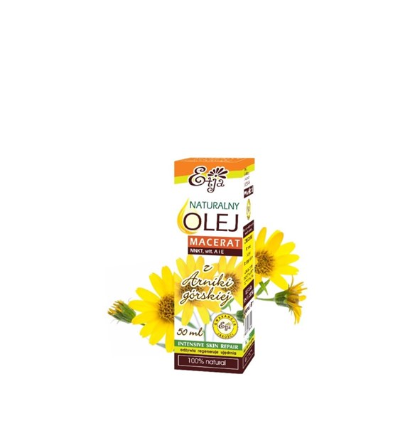 Etja, MACERAT, Naturalny olej z Arniki Górskiej, 50 ml