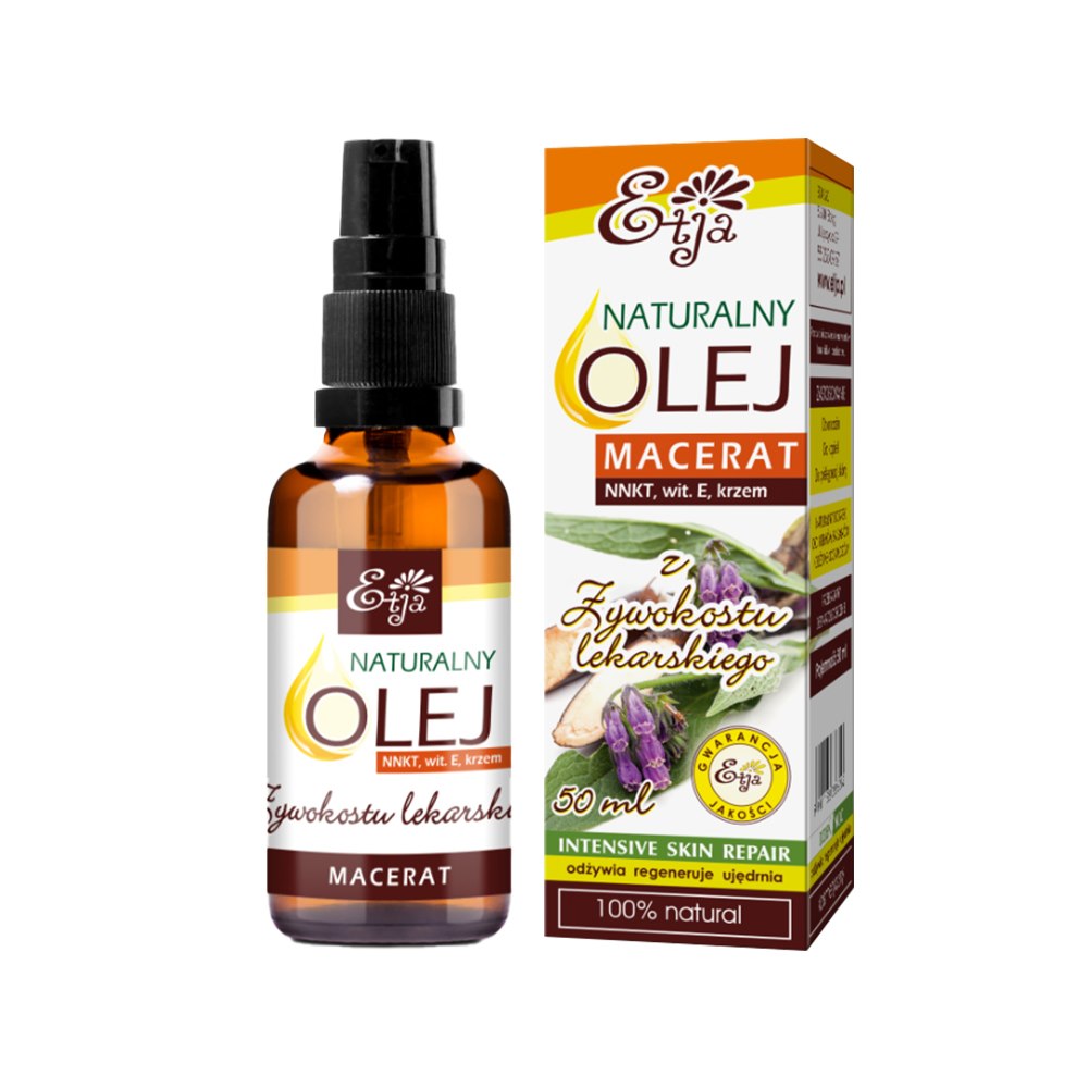 Etja, MACERAT Naturalny olej z żywokostu lekarskiego, 50 ml