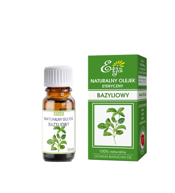 Etja, Olejek eteryczny Bazyliowy, 10 ml