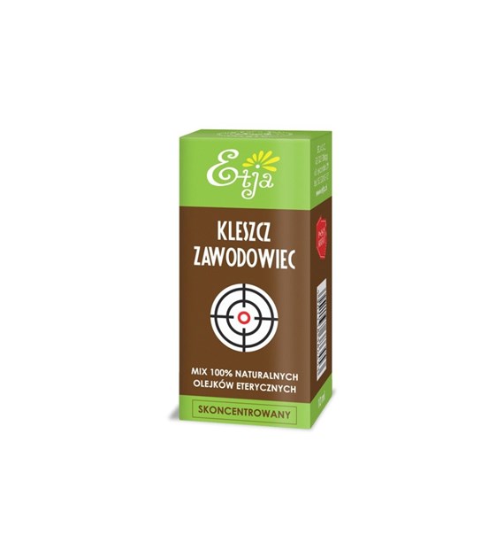 Etja, Mix naturalnych olejków eterycznych Kleszcz Zawodowiec, 10 ml