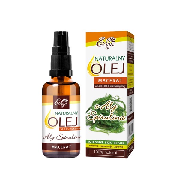 Etja, Olej MACERAT z Alg Spirulina, 50 ml