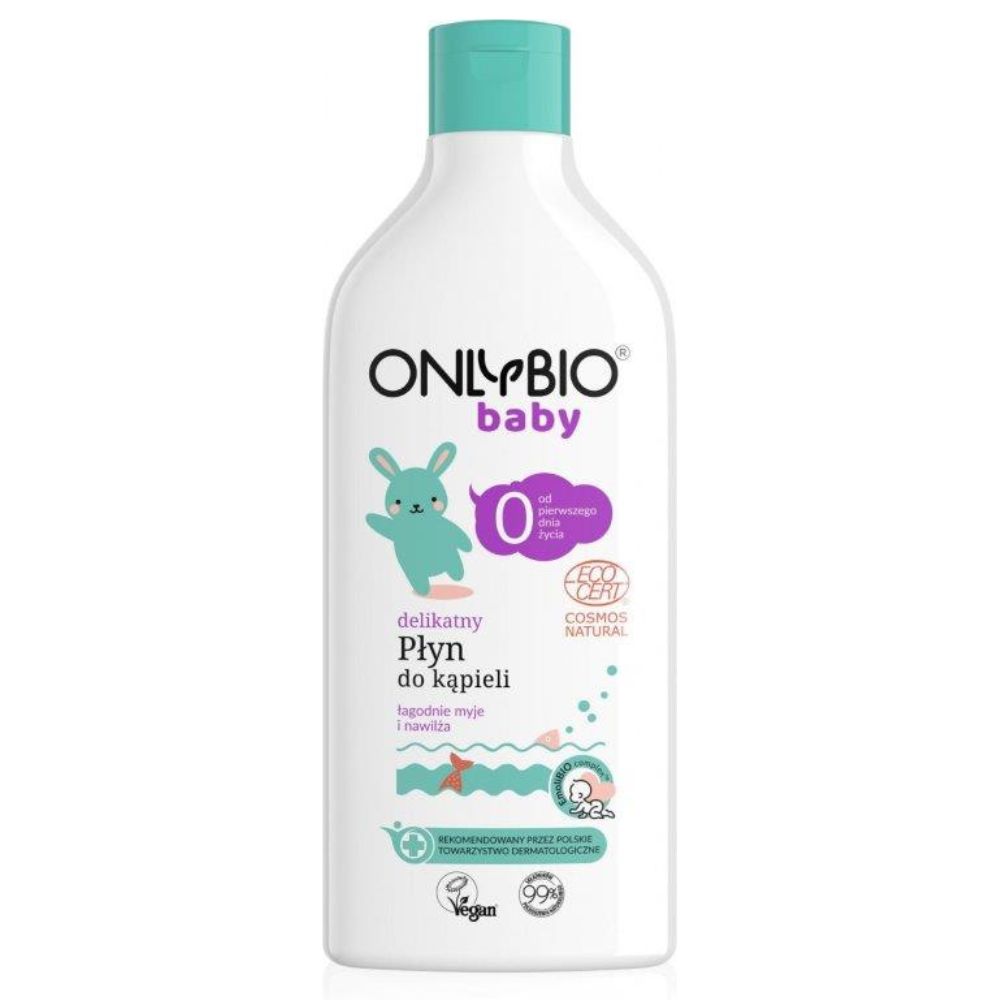 Only Bio, Delikatny płyn do kąpieli od pierwszego dnia życia, 500 ml