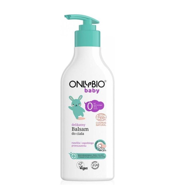 Only Bio, Delikatny balsam do ciała od pierwszego dnia życia, 300 ml