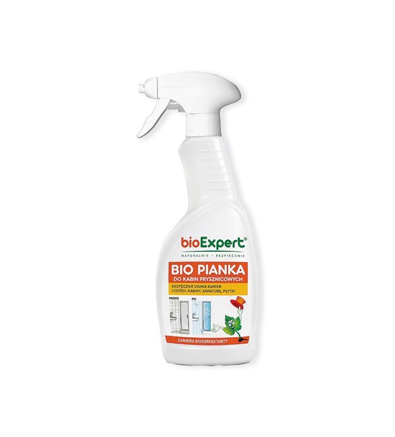 bioExpert, BIO Pianka do mycia kabin prysznicowych, 500 ml