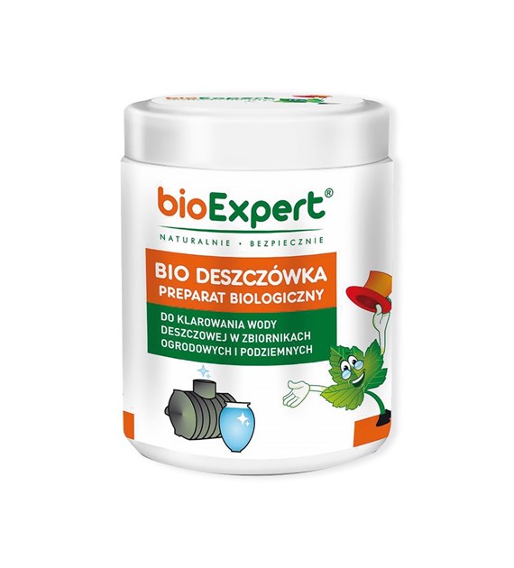 bioExpert, BIO Deszczówka, Preparat biologiczny do klarowania wody deszczowej, 450 g