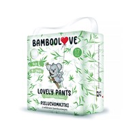 BAMBOOLOVE, LOVELY PANTS, Pieluchomajtki jednorazowe, rozmiar L (10-14 kg), 17 szt.