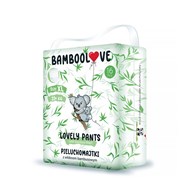 BAMBOOLOVE, LOVELY PANTS, Pieluchomajtki jednorazowe, rozmiar XL (13-18 kg), 16 szt.