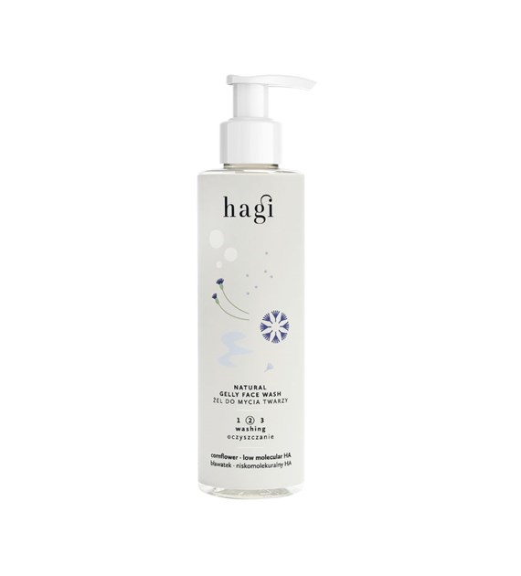 Hagi, Naturalny żel do mycia twarzy, 150 ml