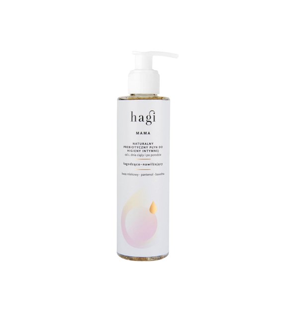 Hagi, MAMA, Naturalny płyn do higieny intymnej, nawilżająco-kojący, 200 ml