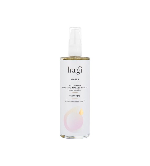 Hagi, MAMA, Naturalny olejek do masażu krocza, 100 ml