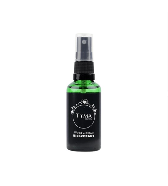 Tyma Herbs, Woda ziołowa Bieszczady - hydrolat, 50 ml