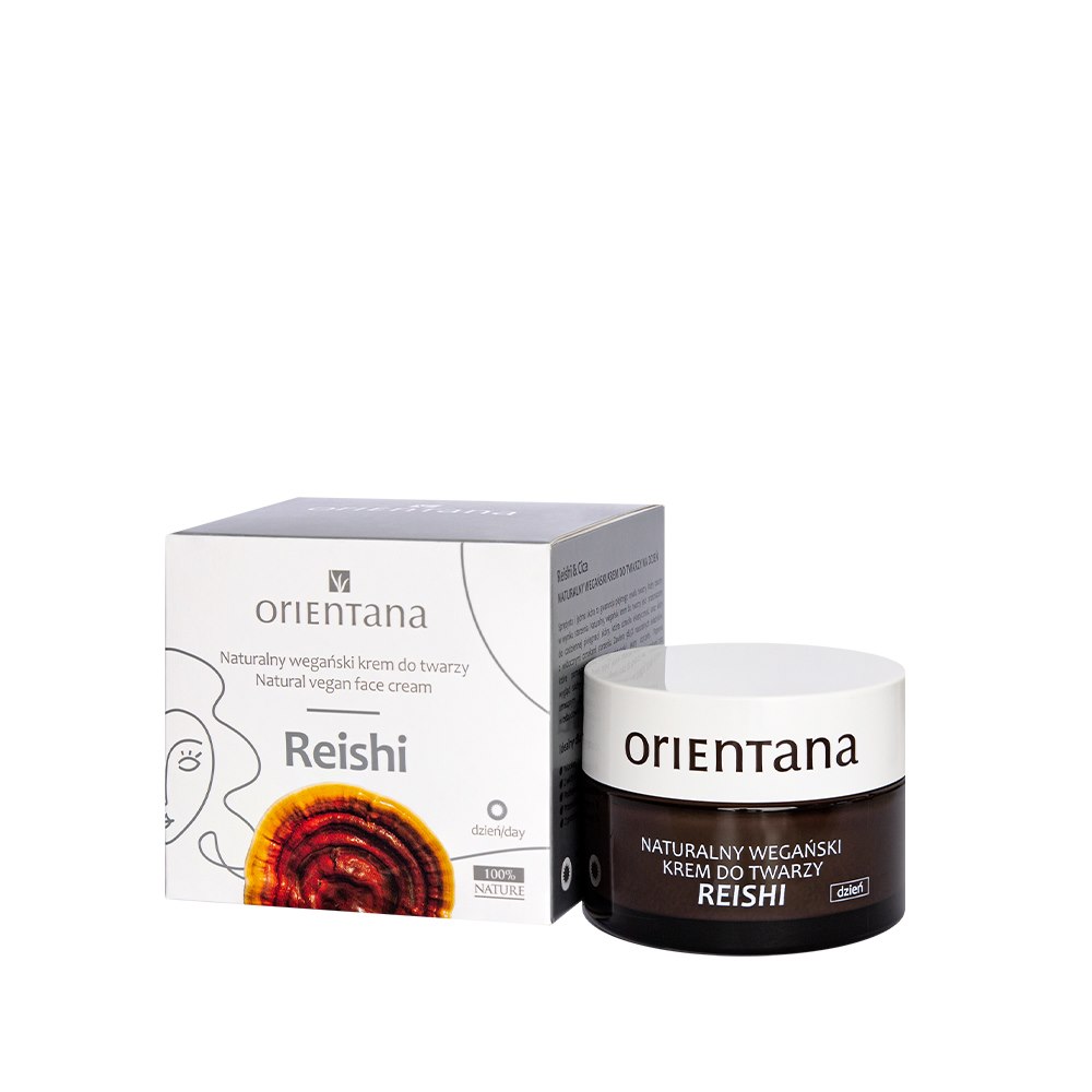 Orientana, REISHI, Wegański krem do twarzy na dzień, 50 ml