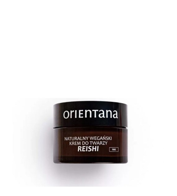 Orientana, REISHI, Wegański krem do twarzy na noc, 50 ml