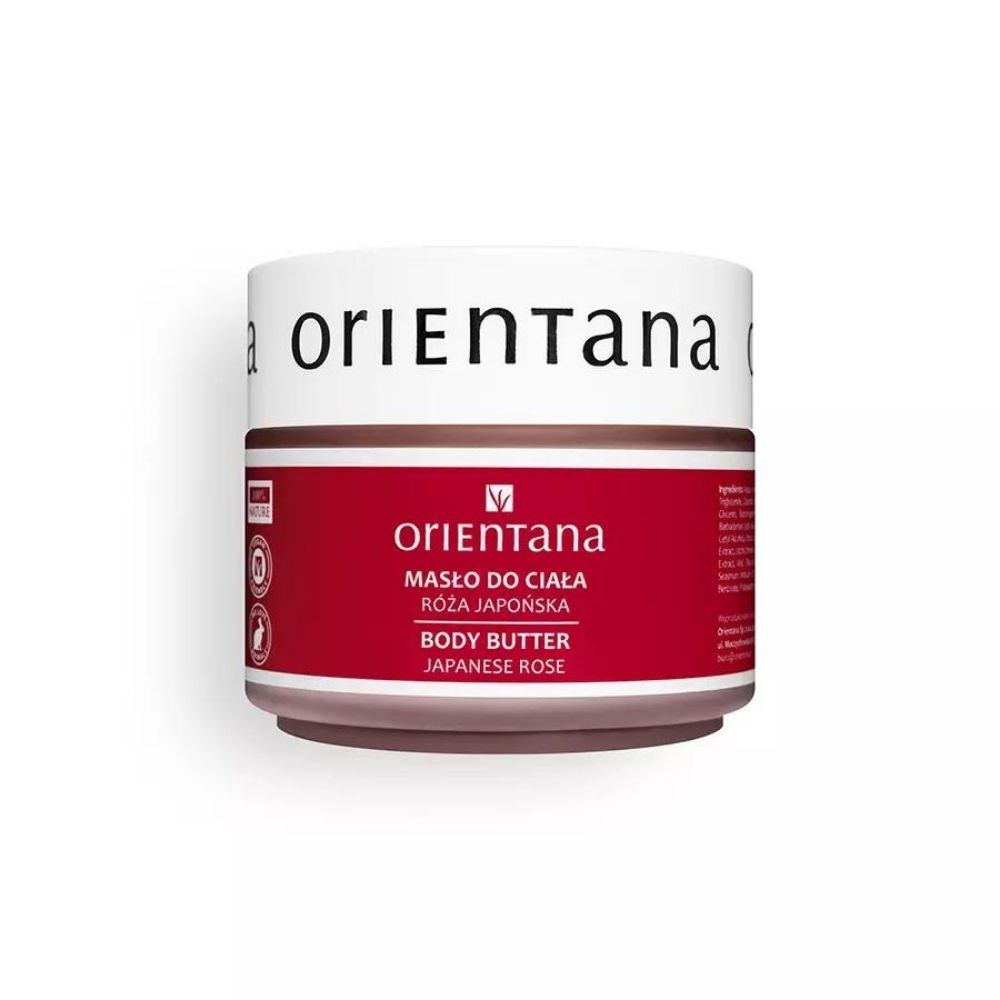 Orientana, Masło do ciała Róża japońska, 100g