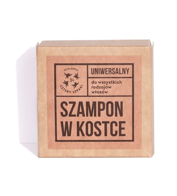 Cztery Szpaki, Uniwersalny szampon w kostce, 75 g