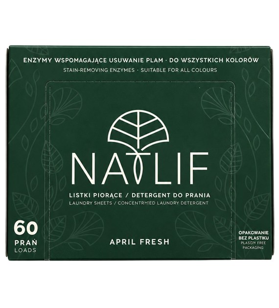 Natlif, Listki do prania, Wiosenne, 60 prań