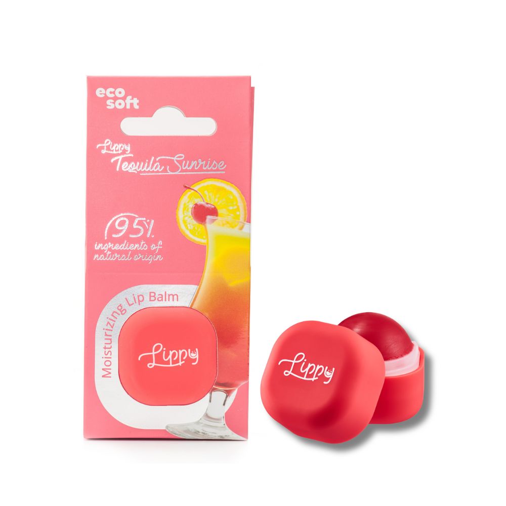 EcoSoft, LIPPY, Balsam do ust, Tequila Sunrise, 6,2 ml