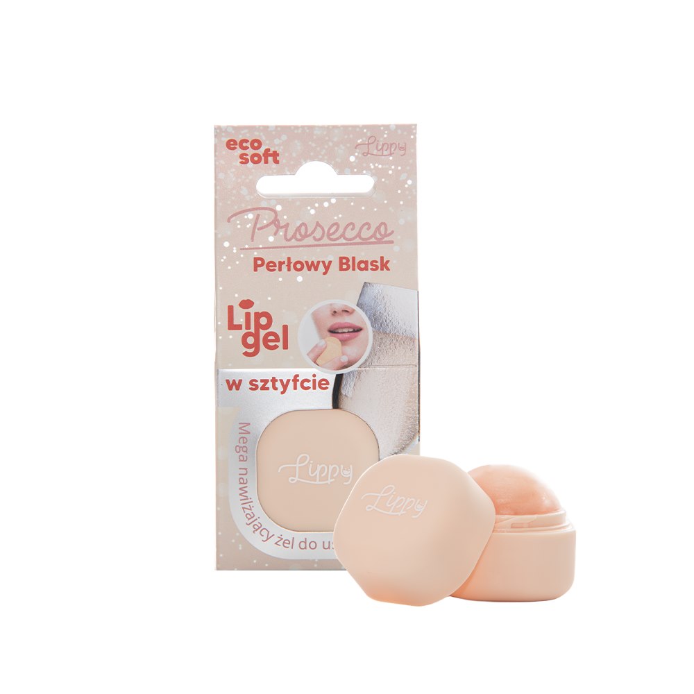 EcoSoft, LIPPY, Balsam do ust, Prosecco, 6,2 ml