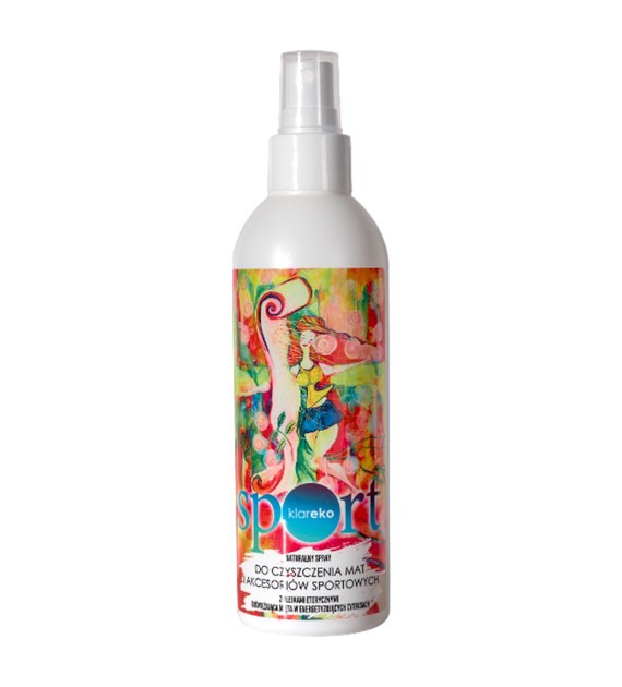Klareko, SPORT, Spray do Czyszczenia Mat i Akcesorii, 250 ml