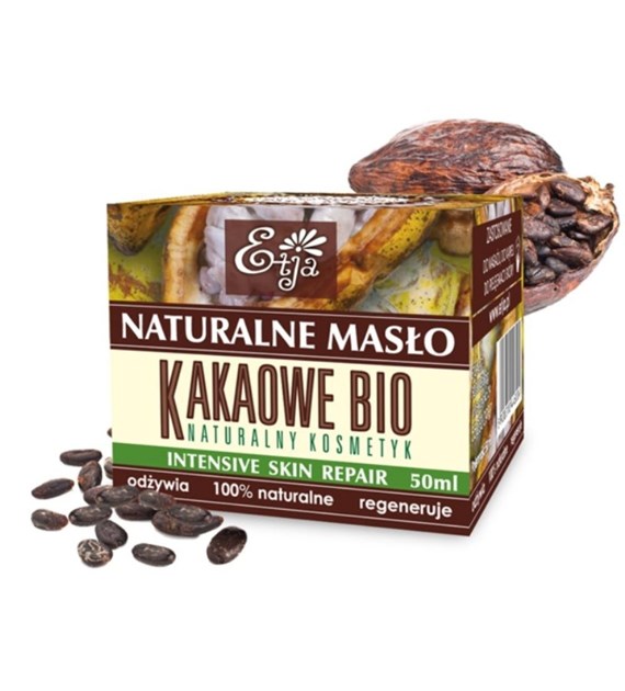 Etja, BIO Naturalne masło kakaowe, 50 ml