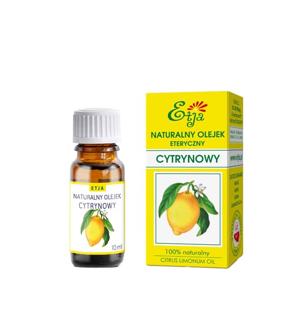 Etja, Olejek Eteryczny Cytrynowy, 10ml
