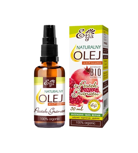 Etja, BIO Naturalny olej z pestek granatu, 50 ml