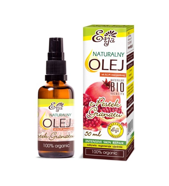 Etja, BIO Naturalny olej z pestek granatu, 50 ml