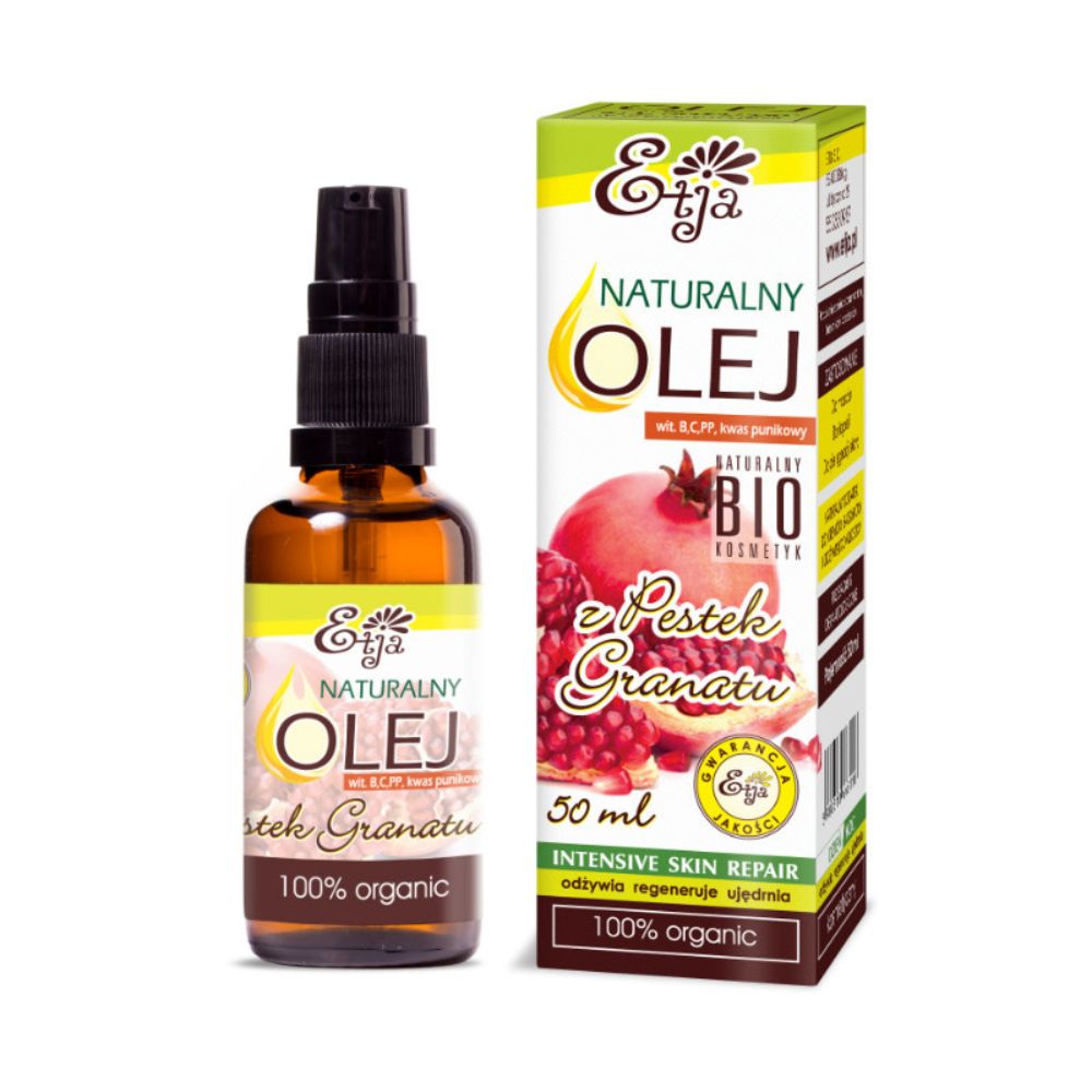 Etja, BIO Naturalny olej z pestek granatu, 50 ml